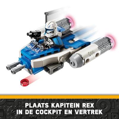 LEGO STAR WARS 75391 Kapitein Rex's Y-Wing micro-gevechtsvliegtuig - thumbnail