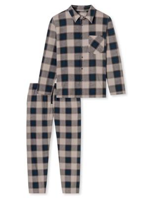 Schiesser Schiesser Pyjama Long nature 182029 58/3XL