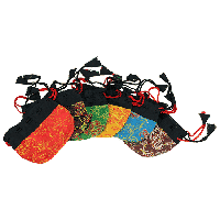 Pendeltasje Brokaat Halfrond Assorti - thumbnail