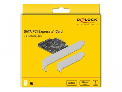 DeLOCK 2 port SATA PCI Express Card adapter