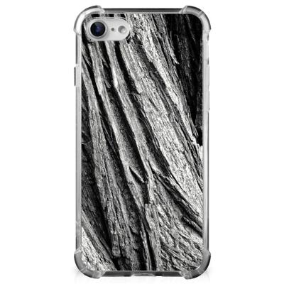 Stevig Telefoonhoesje iPhone SE 2022/2020 | iPhone 8/7 Boomschors Grijs Stevig Telefoonhoesje iPhone SE 2022/2020 | iPhone 8/7 Boomschors Grijs