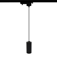 LED Rail Hanglamp met GU10 fitting - Zwart - 1-fase - thumbnail