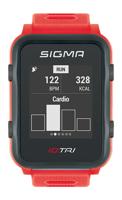 Sigma iD.TRI Sporthorloge GPS - Rood - thumbnail