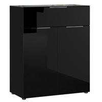 Bergkast Sirmione Zwart - thumbnail