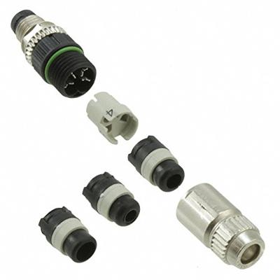 HARTING 21021511405 Sensor/actuator connector, niet geassembleerd M8 Aantal polen (sensoren): 4 Stekker, recht 1 stuk(s) Piece