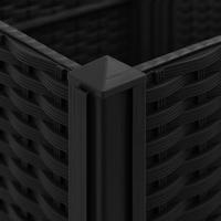 Plantenbak verhoogd 160x40x38 cm polypropyleen - thumbnail