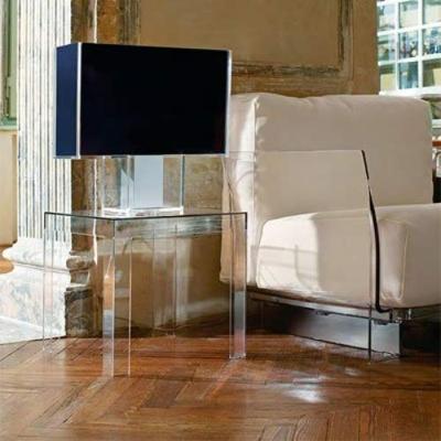 Kartell Jolly Bijzettafel Fume Kartell Jolly Bijzettafel Fume