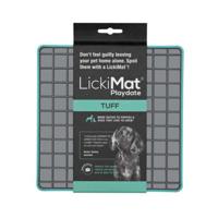 Lickimat Tuff, Heavy-Duty Playdate, Hond Slow Feeder Lick Mat, Verveling Angst Reducer; Perfect voor voedsel, traktaties, yoghurt of pindakaas, leuk alternatief voor een Slow Feed Dog Bowl, Turquoise - thumbnail
