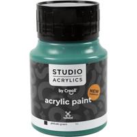 Creall Studio Acrylverf, dekkend, phtalo green (52), 500 ml/ 1 fles - thumbnail