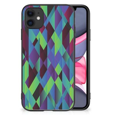 iPhone 11 Backcover Abstract Green Blue