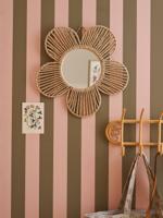 Bloemspiegel beige - thumbnail