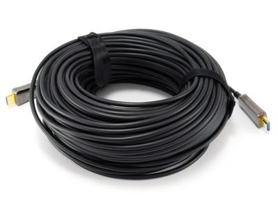 Equip 119431 hdmi 2.0 active optical cable, hdmi type a -> hdmi type a 3d, 18 gbit/s, 50m, black