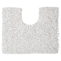 Sealskin Toiletmat Twist 45x50 cm Microfibre Wit - thumbnail