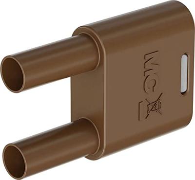 Stäubli SKS2-4N-19 Verbindingsstekker Bruin Stift-Ø: 4 mm Penafstand: 19 mm 1 stuk(s) Stäubli SKS2-4N-19 Verbindingsstekker Bruin Stift-Ø: 4 mm Penafstand: 19 mm 1 stuk(s)
