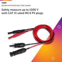 FLIR TA90 Meetsnoerenset Rood, Zwart 1 stuk(s) - thumbnail