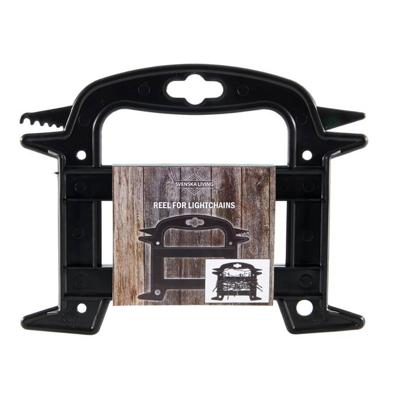 Haspel voor kerstverlichting zwart