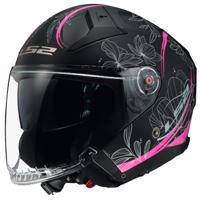 LS2 jethelm "of603 infinity ii lotus" helmet infinity ii lotus sw/rs matt gr. xs - thumbnail