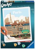 Ravensburger creart schilderen op nummer - kleurrijk parijs - thumbnail
