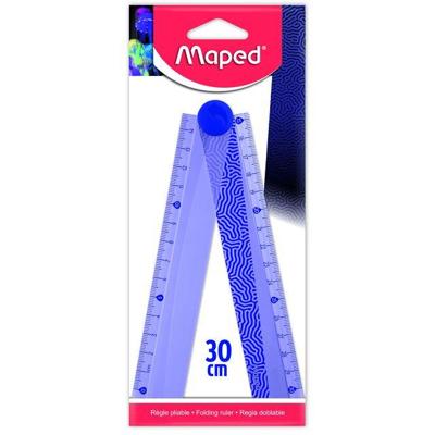 Liniaal Maped Deepsea Paradise opvouwbaar 30cm paars