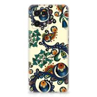 Siliconen Hoesje OPPO Reno7 4G Barok Flower - thumbnail
