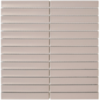 Mozaïek Sevilla Kit-Kat 29.6x29.9 cm Geglazuurd Porselein, Mat Vintage Pink The Mosaic Factory - thumbnail