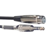 Stagg SAC3PSXF DL Verloopkabel Jack Naar XLR F - thumbnail
