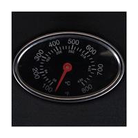 Barbecue op gas Vaggan 139 x 56,5 x 106 cm Zwart - thumbnail