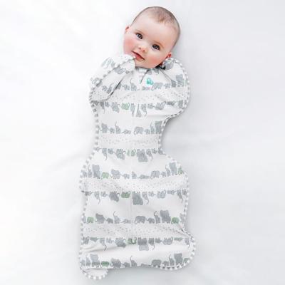 Love to Dream Babydoek Swaddle Up Lite fase 1 S olifant wit