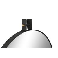 Wandspiegel Home ESPRIT Zwart Gouden Modern - thumbnail