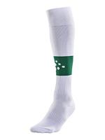 Craft 1905581 Squad Contrast Sock - White/Team Green - 28/30 - thumbnail