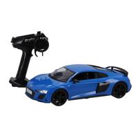 RC Audi R8 Coupé 1:14 + Licht Blauw - thumbnail