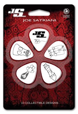 D'Addario 1CWH4-10JS Joe Satriani plectrums wit medium (10 st) D'Addario 1CWH4-10JS Joe Satriani plectrums wit medium (10 st)