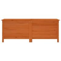 Tuinbox 150x50x56,5 cm massief vurenhout bruin - thumbnail