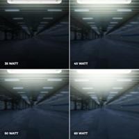 F04 LED TL armatuur met bewegingssensor 150cm - 60 Watt 7800 lumen (130lm/W) - CCT instelbare lichtkleur - Instelbare Osram Transformator - Vervangt 500W - Koppelbaar - IK08 - IP66 waterdicht - thumbnail
