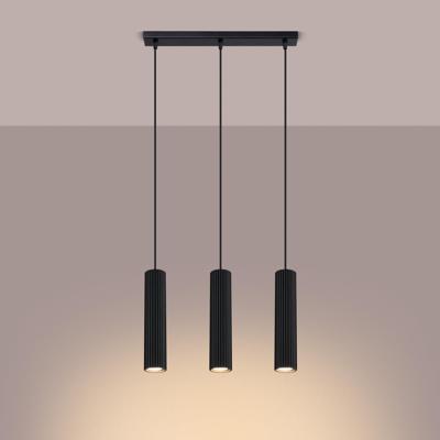 Hanglamp KARBON 3L zwart