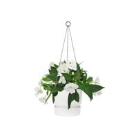 Elho greenville white hanging basket - thumbnail