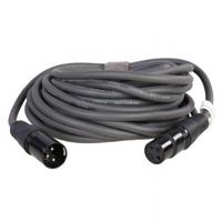 Benel xlr kabel 3-pins xlr male naar female 10m - thumbnail