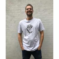Delta Catch T-Shirt Sea Bass Licht Grijs Heren  - thumbnail