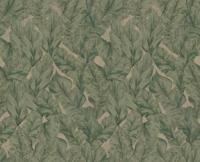 Dutch Wallcoverings Roberto Cavalli 9 - Bladeren Grn/Bei - Groen/Beige - thumbnail