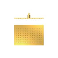 Hoofddouche Tres Selection | 22x32 cm | Rechthoek | 24k Goud glans - thumbnail