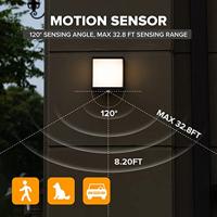 Lutec Design wandlampDoblo solar vierkant - 6943701125 - thumbnail