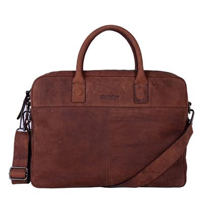 DSTRCT Wall Street Workingbag 15,6 inch-Brown