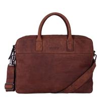DSTRCT Wall Street Workingbag 15,6 inch-Brown - thumbnail