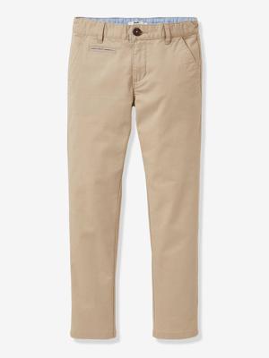 Jongensbroek in chinomodel beige Jongensbroek in chinomodel beige