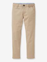 Jongensbroek in chinomodel beige - thumbnail