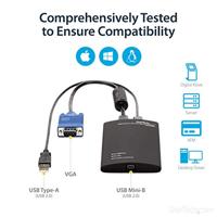 Adapter USB 3.0 naar VGA Startech NOTECONS01 - thumbnail