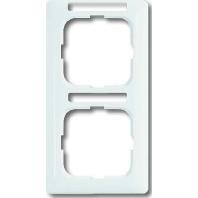 Busch-Jaeger 2CKA001754A4059 Frame Frame 2-voudig Zuiver wit (RAL 9010), Wit 1 stuk(s) - thumbnail