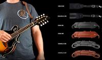 Ortega OSM-BK mandoline draagband leer zwart - thumbnail