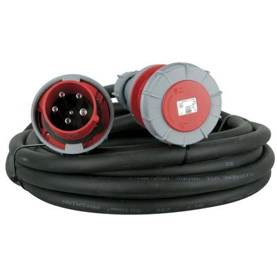 Showtec verlengkabel,, 3 x 63A 380V 10M