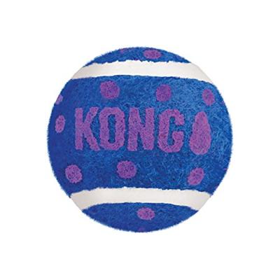 KONG KAT TENNISBALLEN MET BELLEN 4X4X4 CM 3 ST KONG KAT TENNISBALLEN MET BELLEN 4X4X4 CM 3 ST